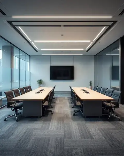 DASE EVENTS LTD の会議室床材施工事例