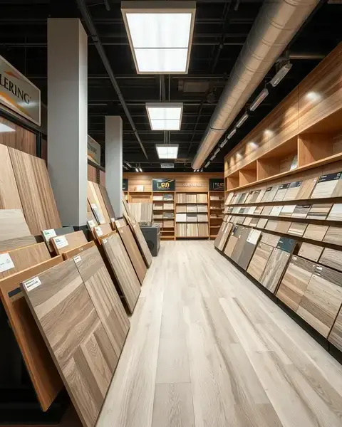 DASE EVENTS LTD のショールーム床材施工事例