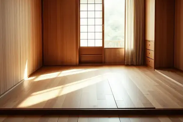 DASE EVENTS LTD のフローリング施工 — リビングダイニングの施工事例